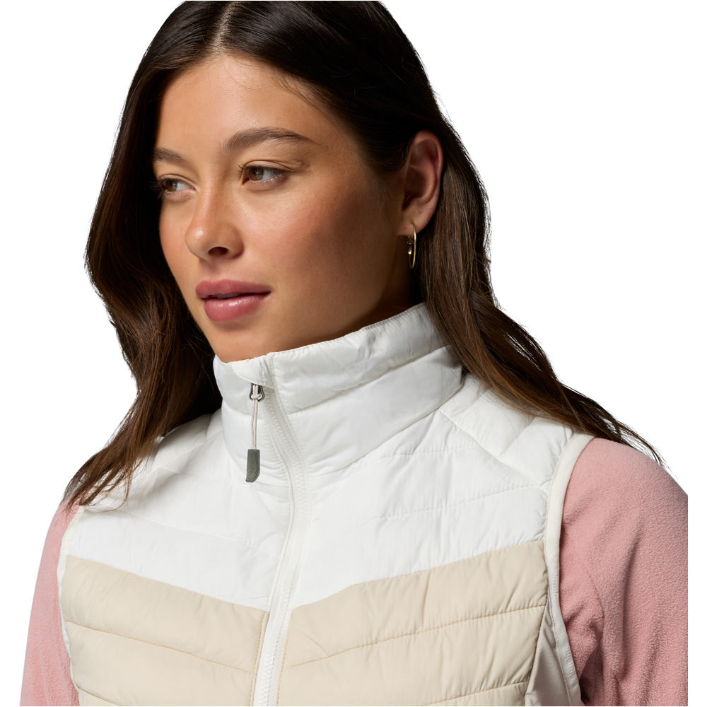 Columbia chaleco outdoor mujer Powder Pass III Hybrid Vest 04