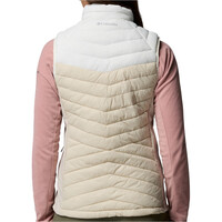 Columbia chaleco outdoor mujer Powder Pass III Hybrid Vest vista trasera