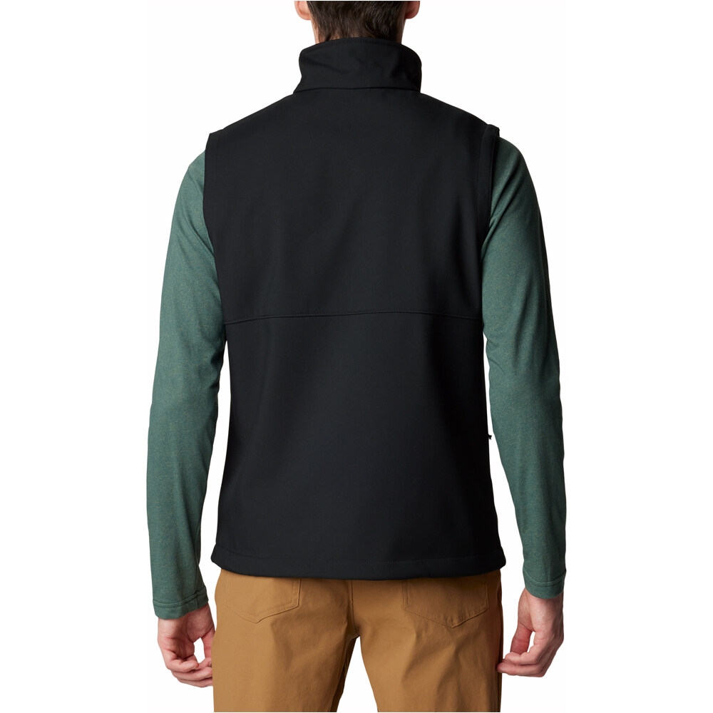 Columbia chaleco polar hombre Ascender II Softshell Vest vista trasera