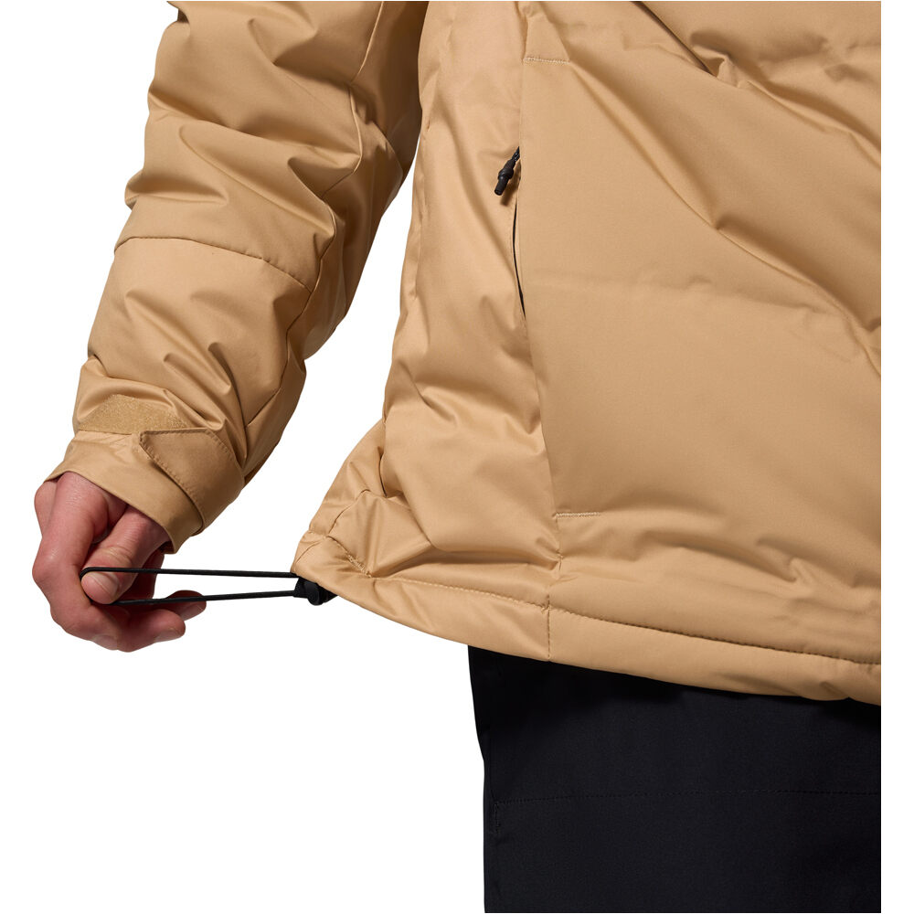 Columbia chaqueta esquí hombre Glacier Ridge Down Jacket vista detalle