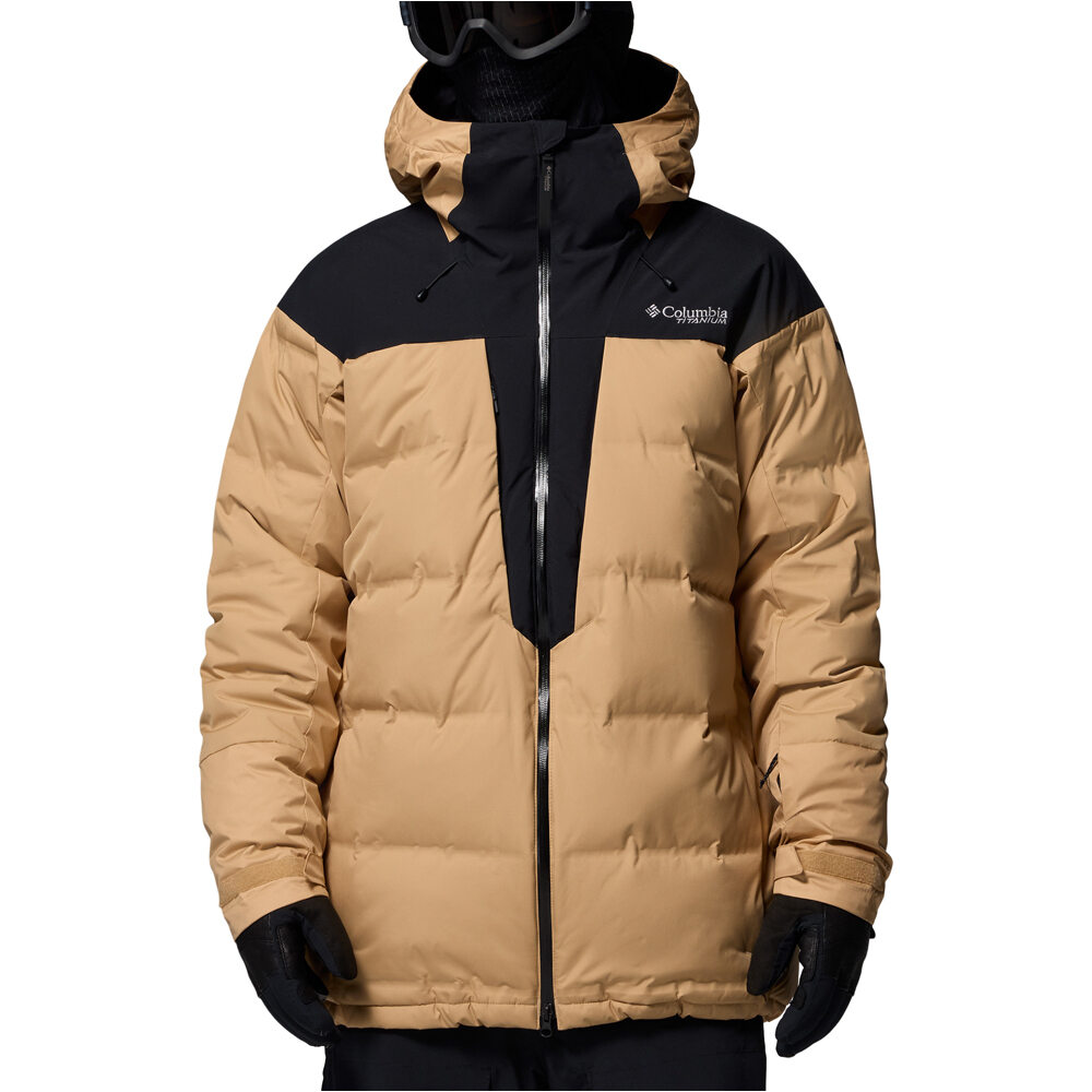 Columbia chaqueta esquí hombre Glacier Ridge Down Jacket vista frontal