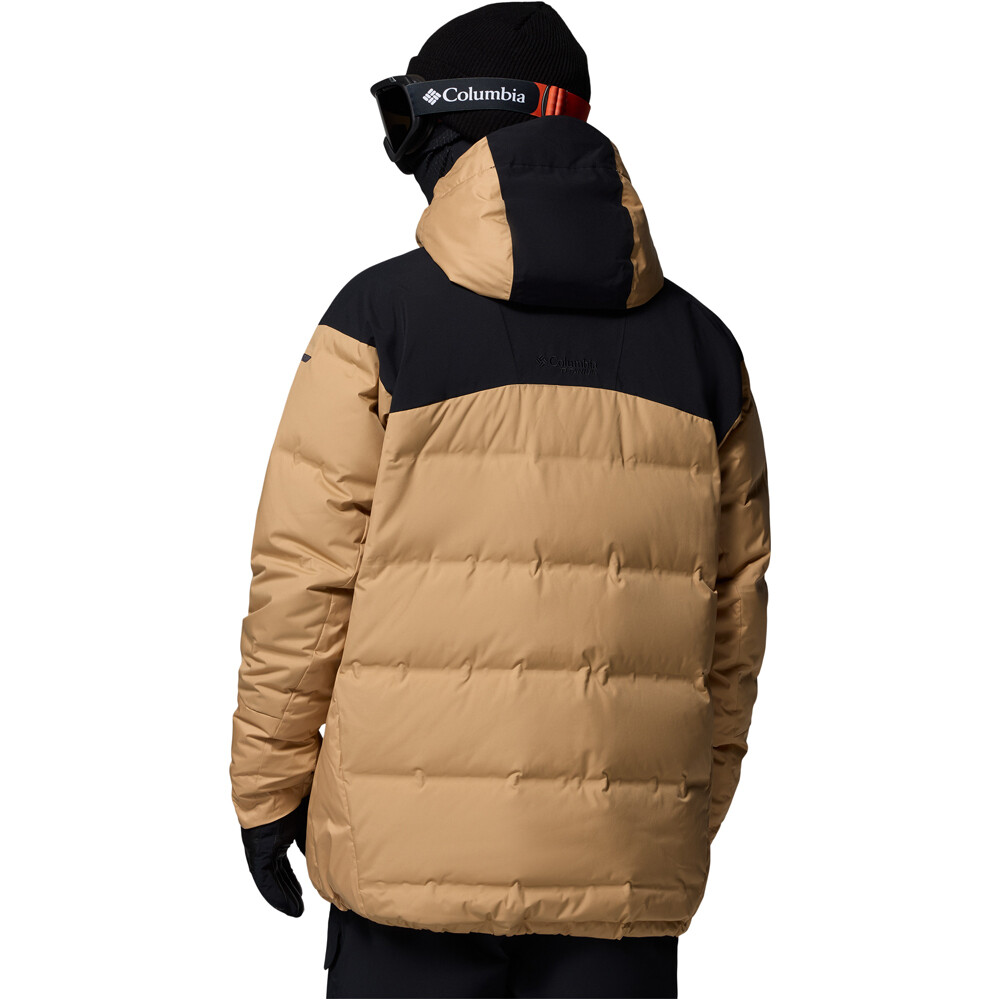 Columbia chaqueta esquí hombre Glacier Ridge Down Jacket vista trasera