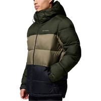 Columbia chaqueta esquí hombre Slope Style Jacket Green vista detalle
