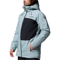 Columbia chaqueta esquí hombre Winter District III Jacket Blue vista detalle