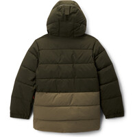 Columbia chaqueta esquí infantil Arctic Blast II Jacket Green vista trasera