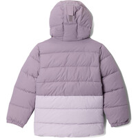 Columbia chaqueta esquí infantil Arctic Blast II Jacket Purple vista trasera
