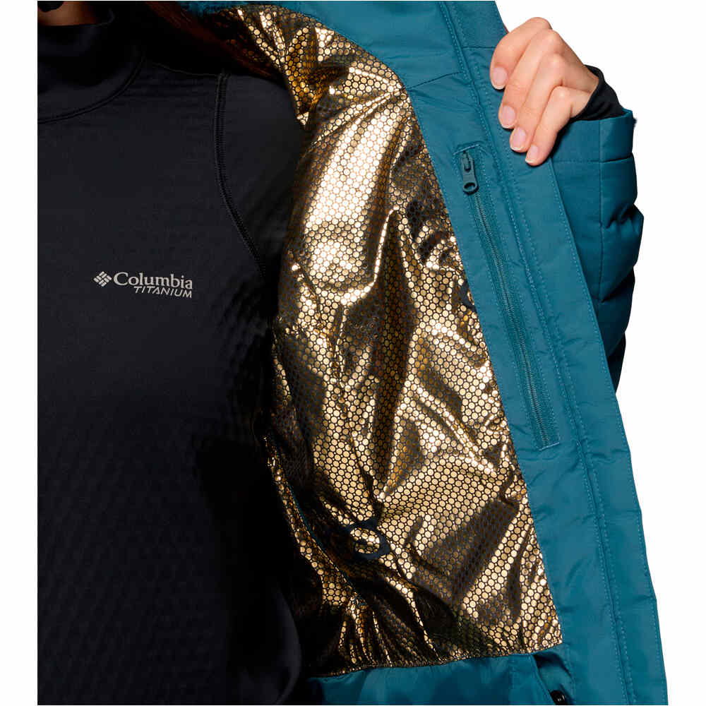 Columbia chaqueta esquí mujer Bird Mountain III Insulated Jacket Blue 05