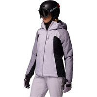 Columbia chaqueta esquí mujer Snowy Summit Insulated Jacket Purple vista detalle