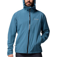 Columbia chaqueta impermeable hombre Ampli-Dry  II Shell vista frontal