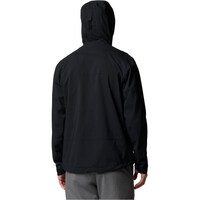 Columbia chaqueta impermeable hombre Boulder Falls Jacket vista trasera