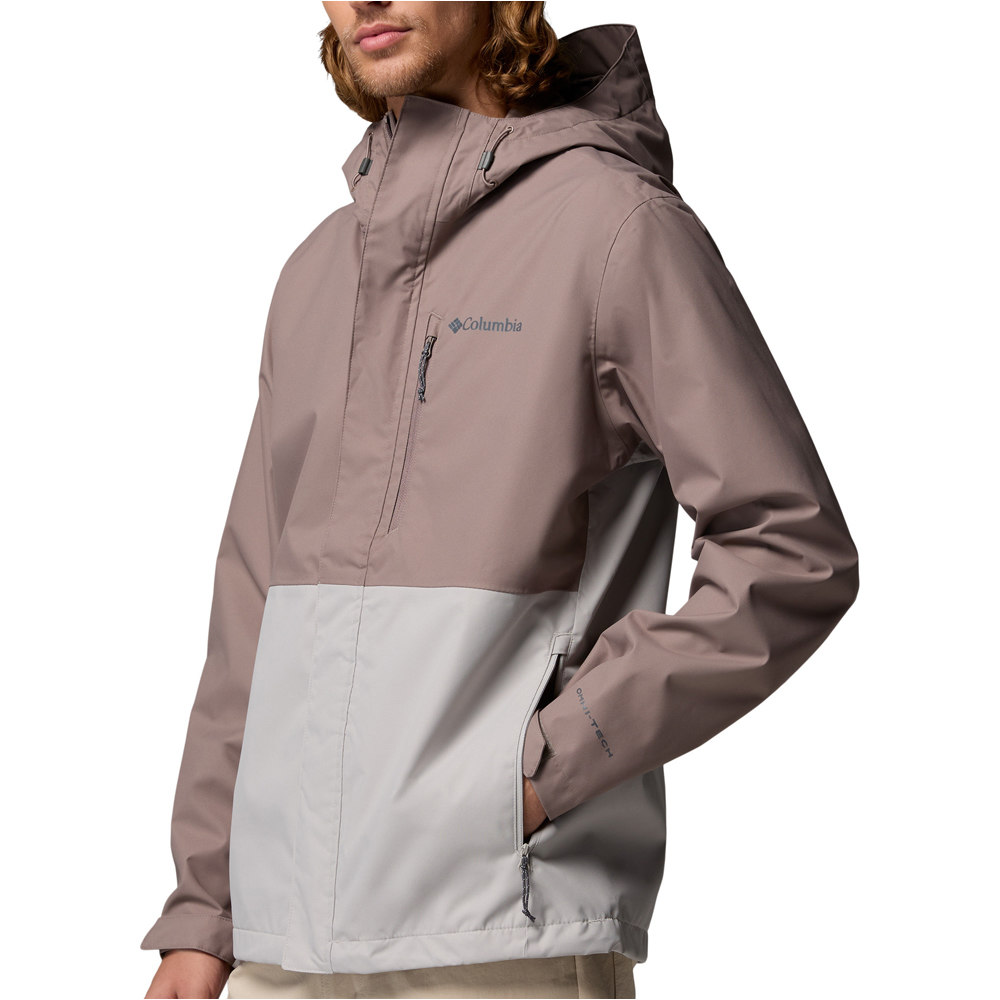 Columbia chaqueta impermeable hombre Hikebound II Jacket vista detalle