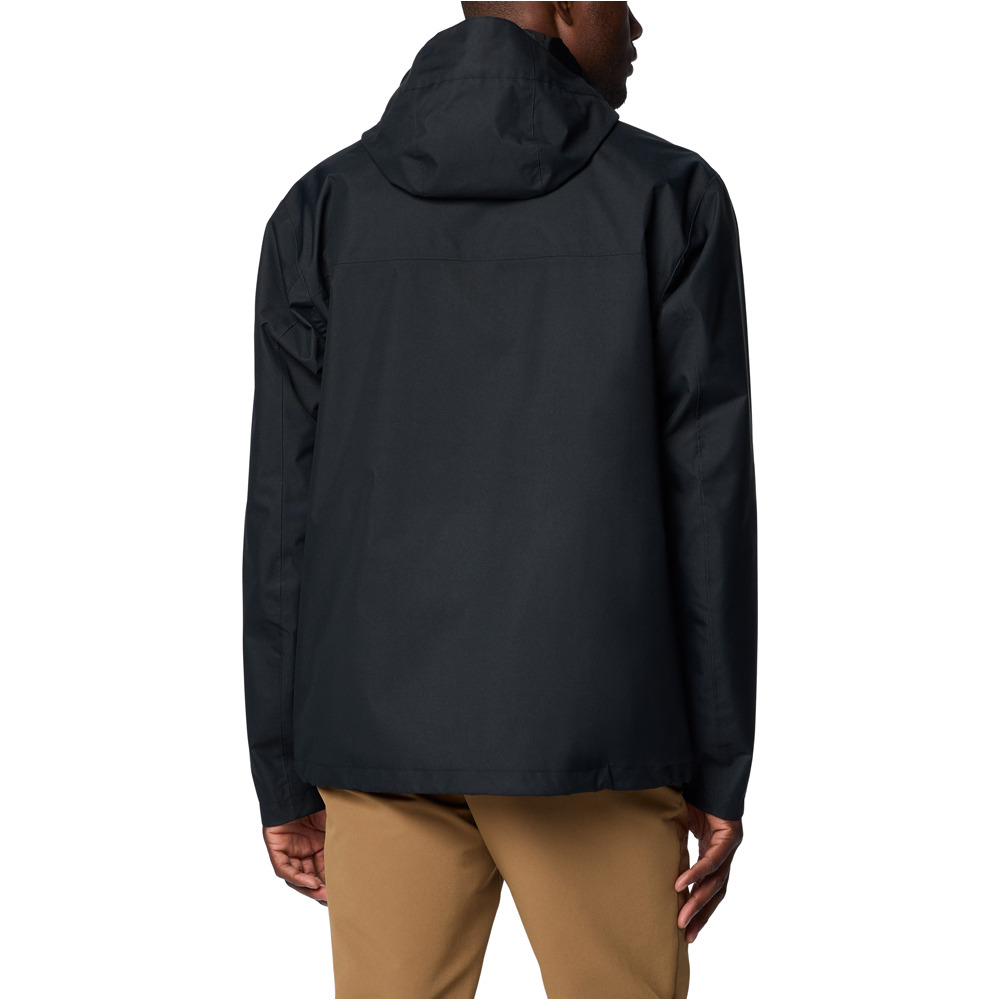 Columbia chaqueta impermeable hombre Hikebound II Jacket vista trasera