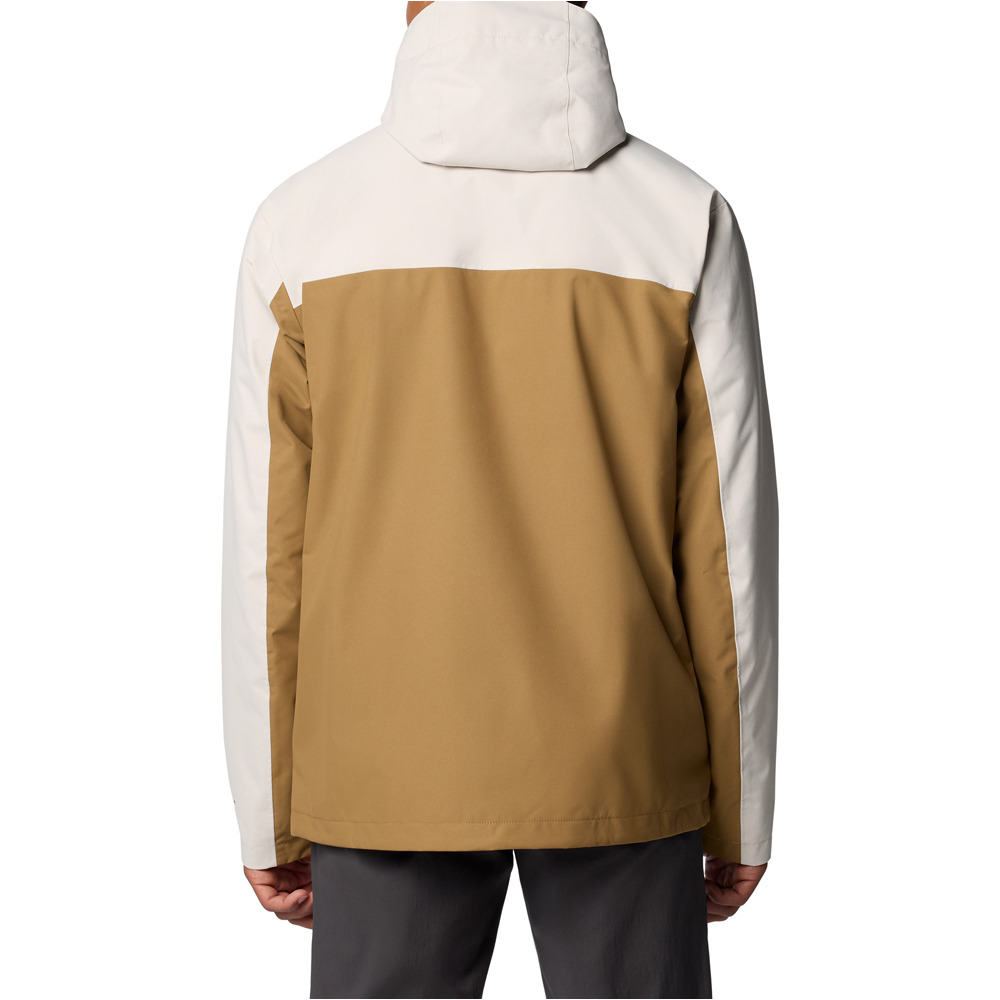 Columbia chaqueta impermeable hombre Hikebound II Jacket vista trasera