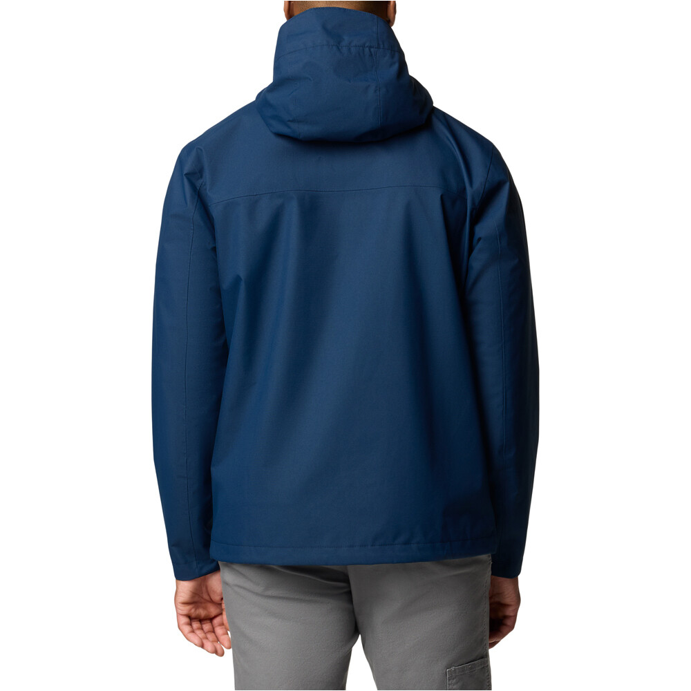 Columbia chaqueta impermeable hombre Hikebound II Jacket vista trasera