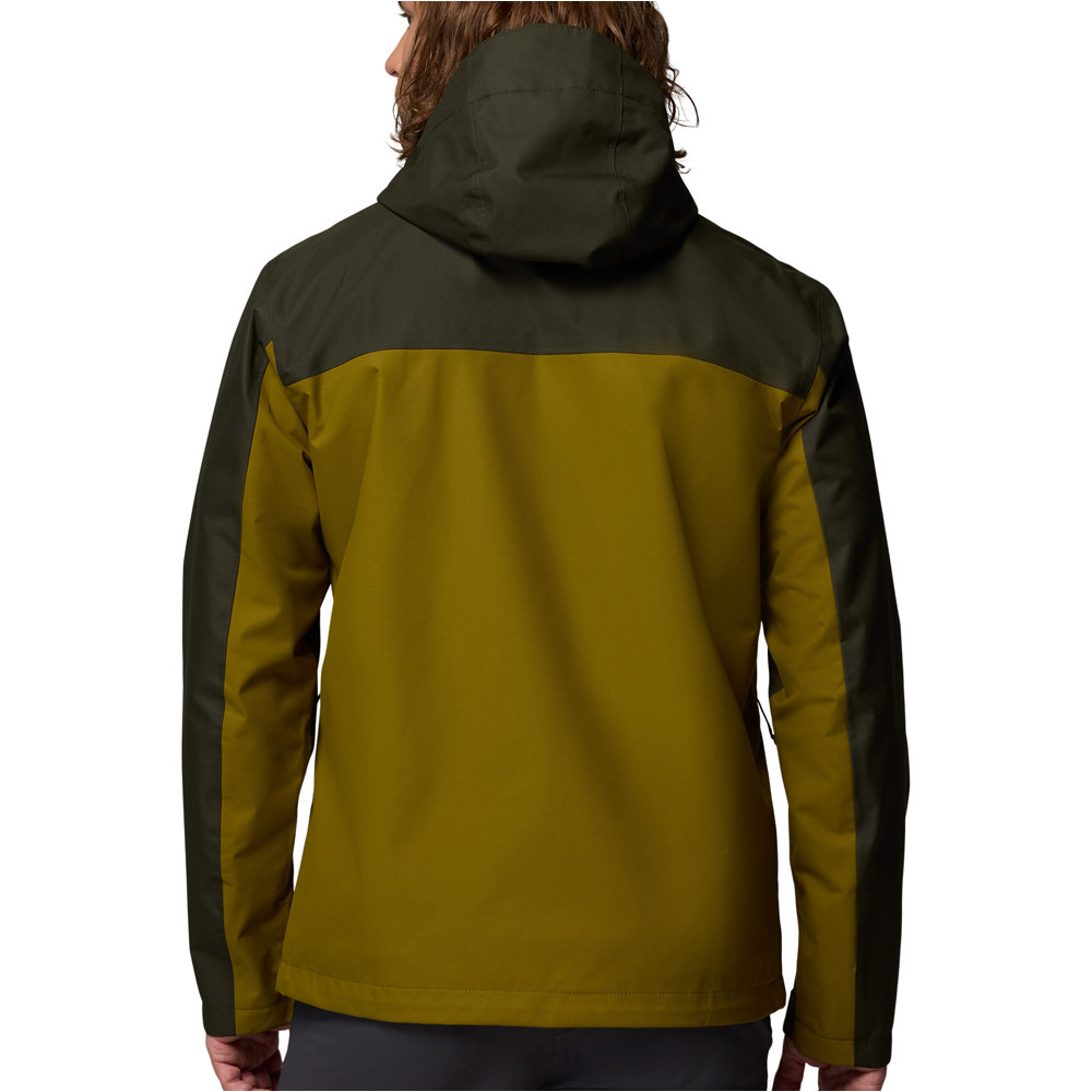 Columbia chaqueta impermeable hombre Hikebound II Jacket vista trasera