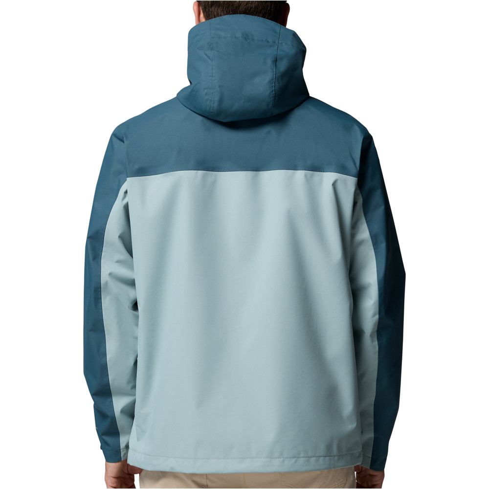 Columbia chaqueta impermeable hombre Hikebound II Jacket vista trasera