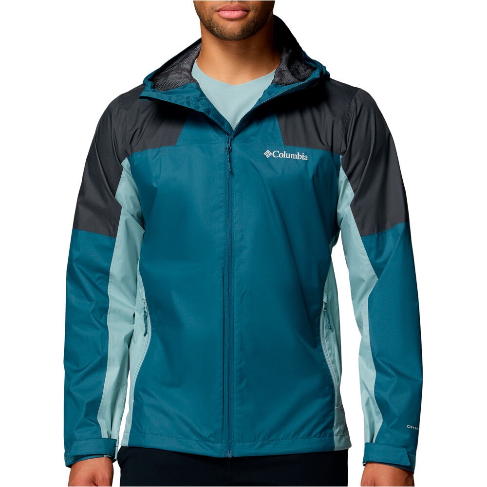 Columbia chaqueta impermeable hombre Inner Limits  III Jacket vista frontal