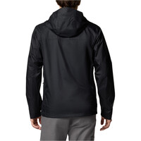 Columbia chaqueta impermeable hombre Inner Limits III Jacket vista trasera