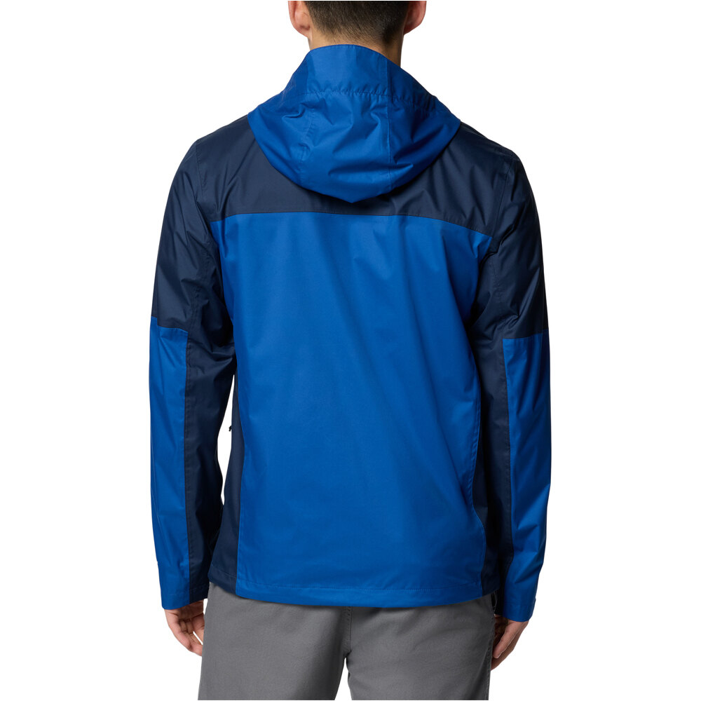 Columbia chaqueta impermeable hombre Inner Limits III Jacket vista trasera