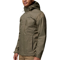 Columbia chaqueta impermeable hombre Pouring Adventure III Jacket vista detalle
