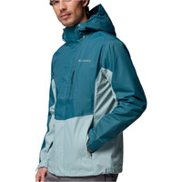 Columbia chaqueta impermeable hombre Pouring Adventure III Jacket vista detalle