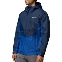 Columbia chaqueta impermeable hombre Pouring Adventure III Jacket vista frontal