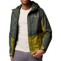 Columbia chaqueta impermeable hombre Pouring Adventure III Jacket vista frontal