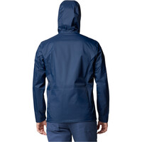 Columbia chaqueta impermeable hombre Pouring Adventure III Jacket vista trasera