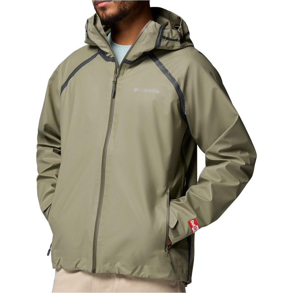 Columbia chaqueta impermeable hombre Reign No Shine Jacket vista detalle