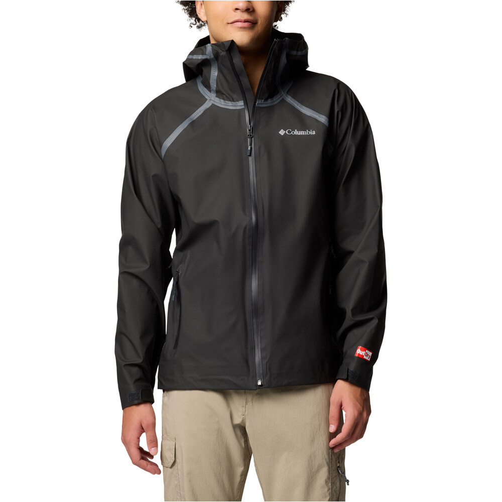 Columbia chaqueta impermeable hombre Reign No Shine Jacket vista frontal