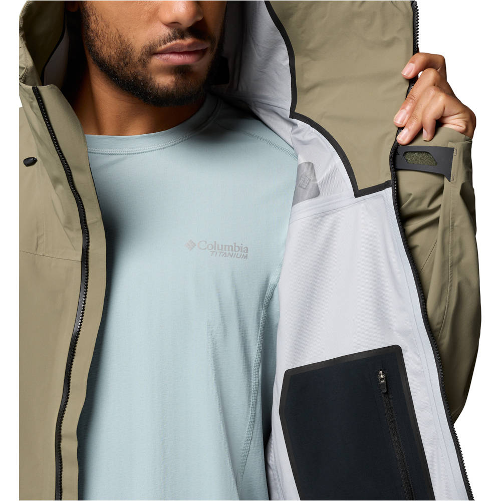 Columbia chaqueta impermeable hombre Saudan Pro 3L Shell 03