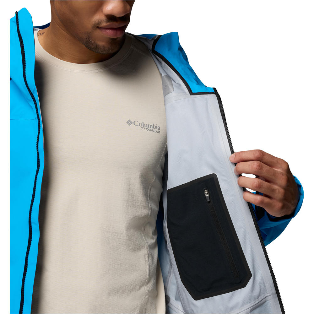 Columbia chaqueta impermeable hombre Saudan Pro 3L Shell 04