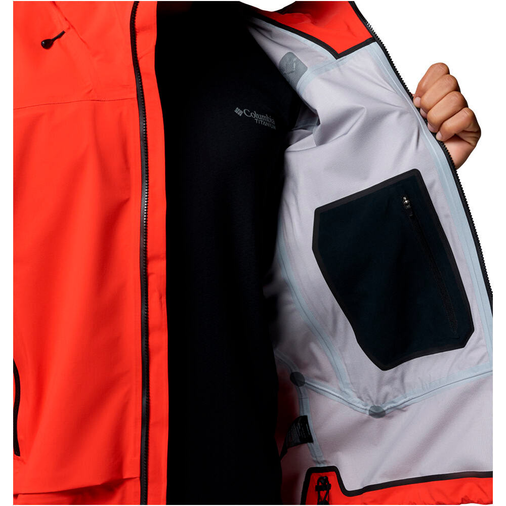 Columbia chaqueta impermeable hombre Saudan Pro 3L Shell 05