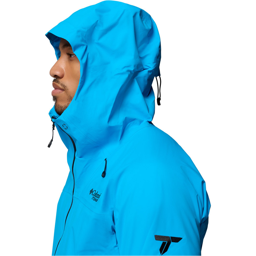 Columbia chaqueta impermeable hombre Saudan Pro 3L Shell 06