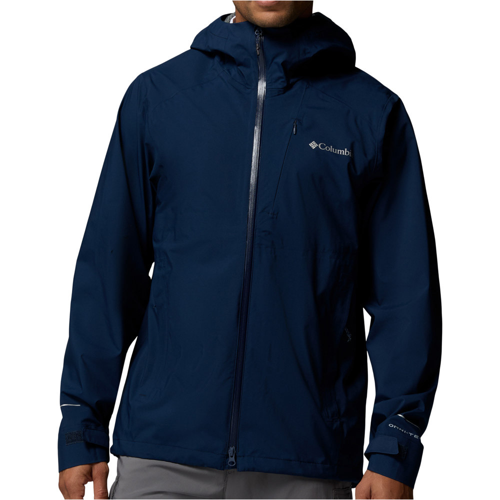Columbia chaqueta impermeable hombre Trailborne 2.5L Shell vista frontal