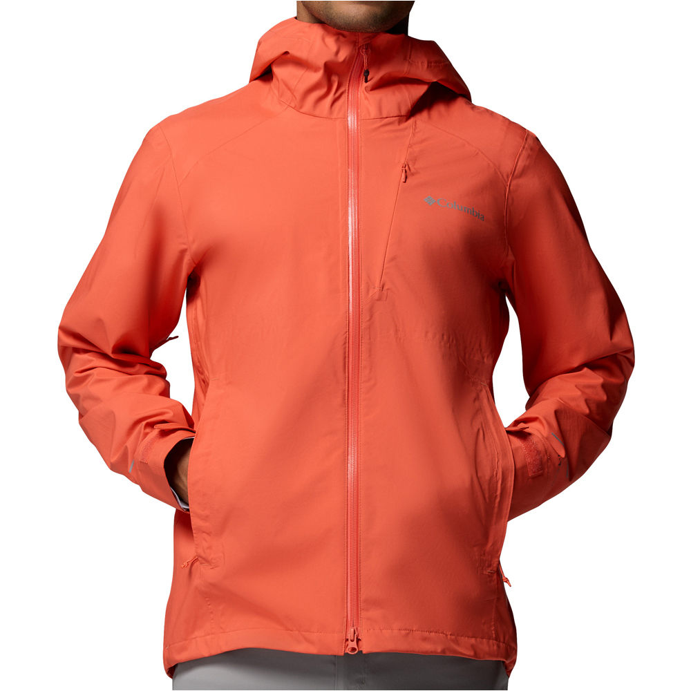 Columbia chaqueta impermeable hombre Trailborne 2.5L Shell vista frontal