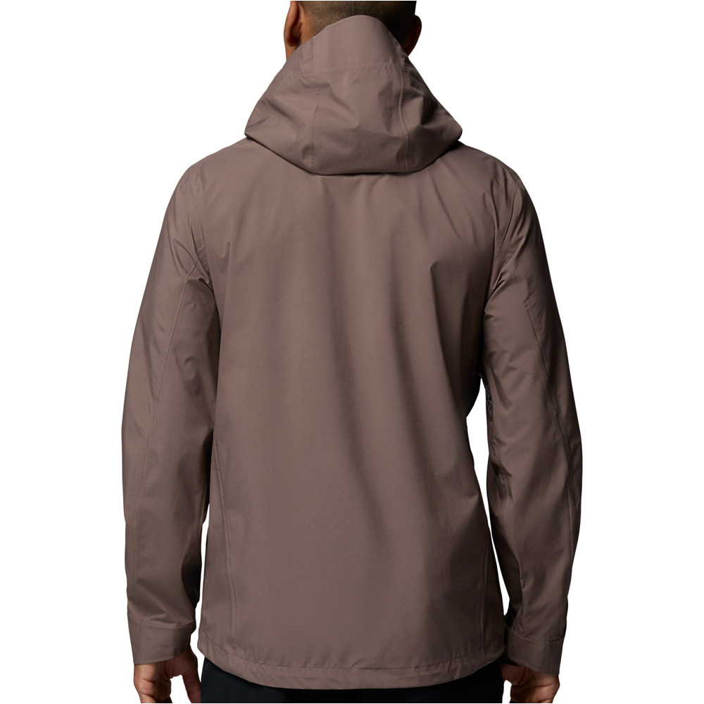 Columbia chaqueta impermeable hombre Trailborne 2.5L Shell vista trasera