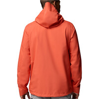 Columbia chaqueta impermeable hombre Trailborne 2.5L Shell vista trasera