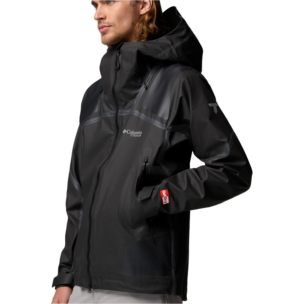Columbia chaqueta impermeable hombre Whistler Peak Shell vista detalle