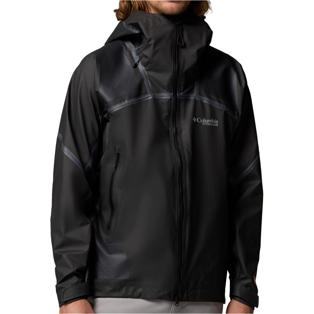 Columbia chaqueta impermeable hombre Whistler Peak Shell vista frontal