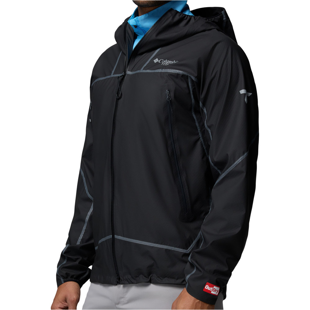 Columbia chaqueta impermeable insulada hombre Cassiar Pro ODX Shell vista detalle