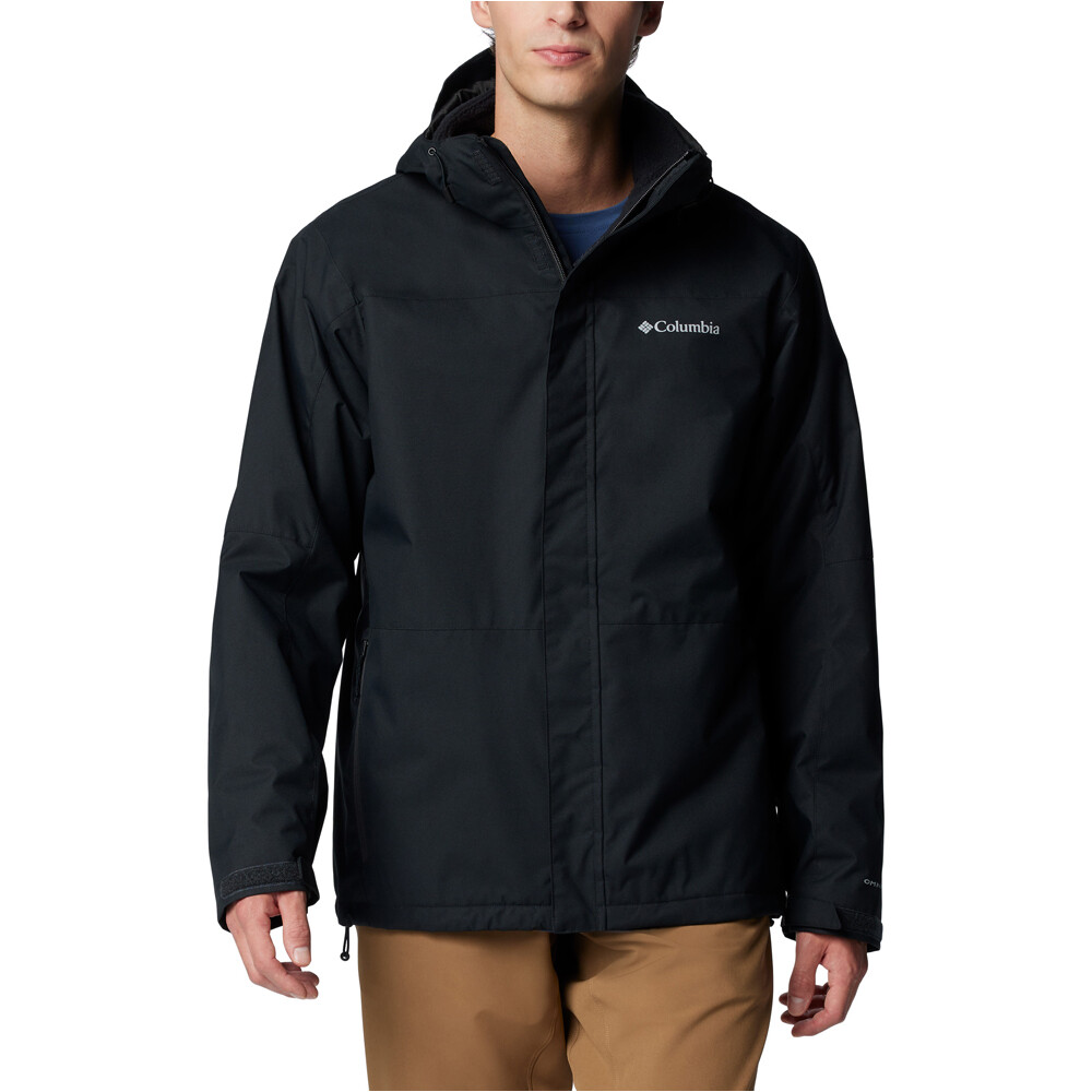 Columbia chaqueta impermeable insulada hombre Hikebound II Interchange Jacket vista frontal