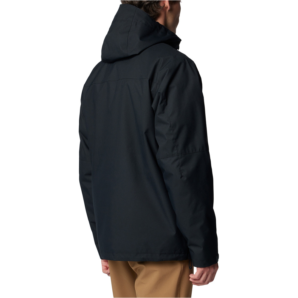 Columbia chaqueta impermeable insulada hombre Hikebound II Interchange Jacket vista trasera