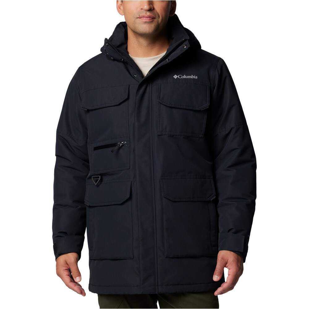 Columbia chaqueta impermeable insulada hombre Landroamer II Parka vista frontal