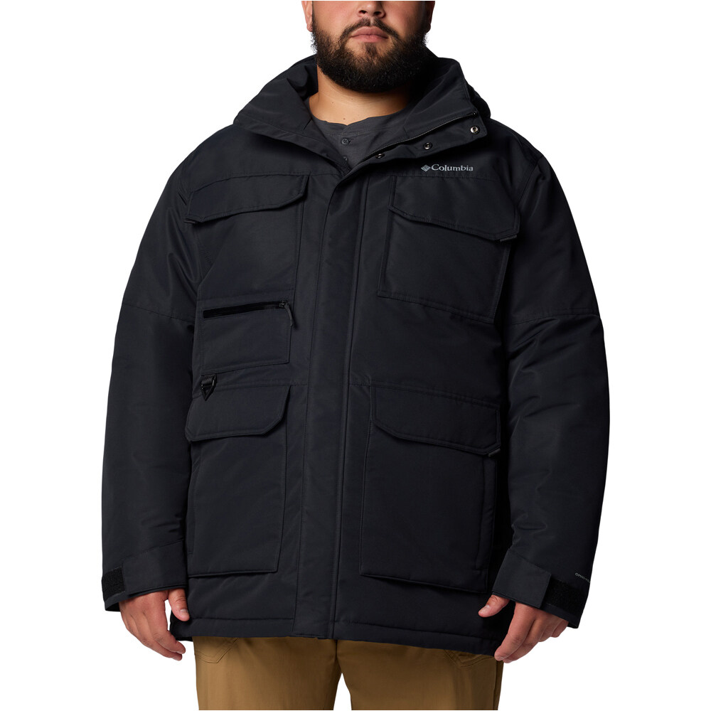 Columbia chaqueta impermeable insulada hombre Landroamer II Parka vista frontal