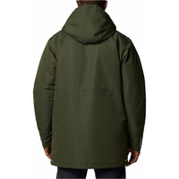 Columbia chaqueta impermeable insulada hombre Landroamer II Parka vista trasera