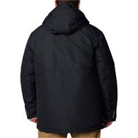 Columbia chaqueta impermeable insulada hombre Landroamer II Parka vista trasera