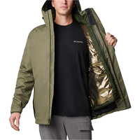 Columbia chaqueta impermeable insulada hombre Oak Harbor Interchange Jacket 03