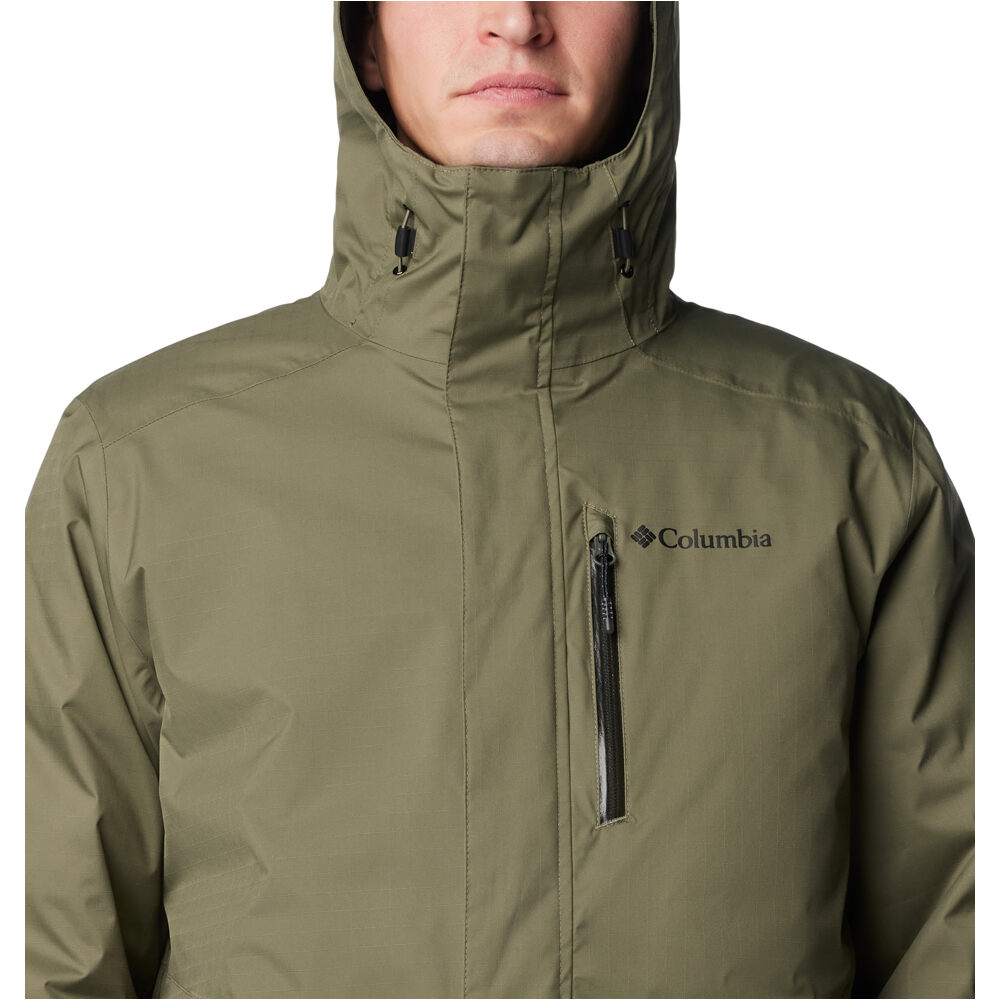 Columbia chaqueta impermeable insulada hombre Oak Harbor Interchange Jacket 08