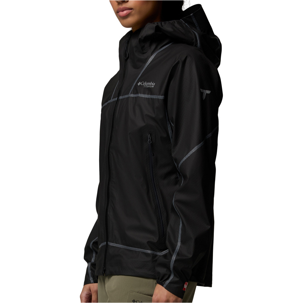 Columbia chaqueta impermeable insulada mujer Cassiar Pro ODX Shell vista detalle